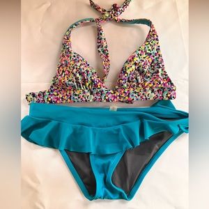 Victoria’s Secret bathing suit.
